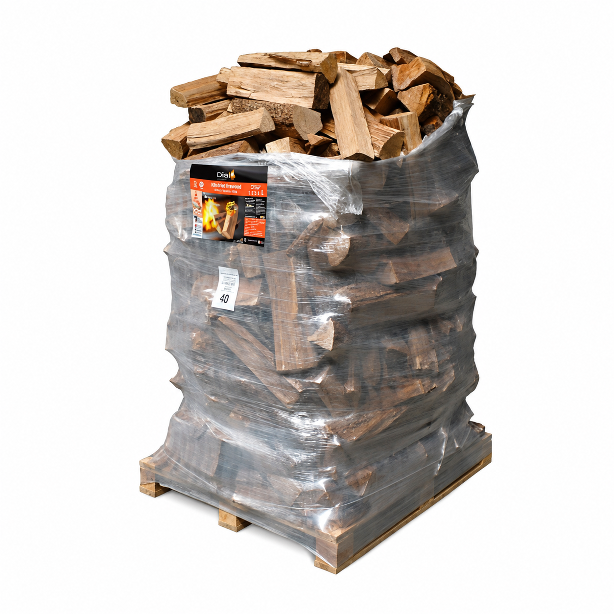 Bûches Premium Crépito® – 25 cm – 2 m³ – Feuillus Durs
