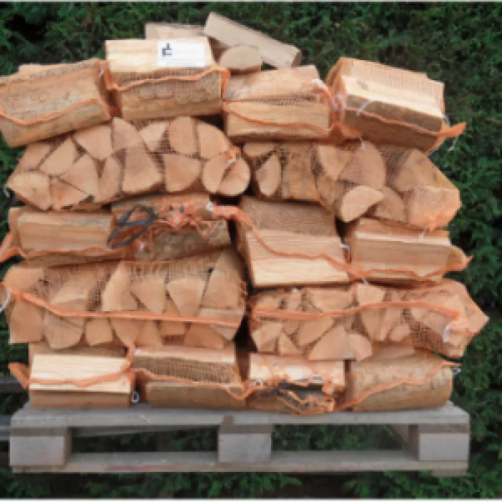 15 Sacs de Bois de Bouleau Sec – Bûches 25 cm – 8 kg par sac